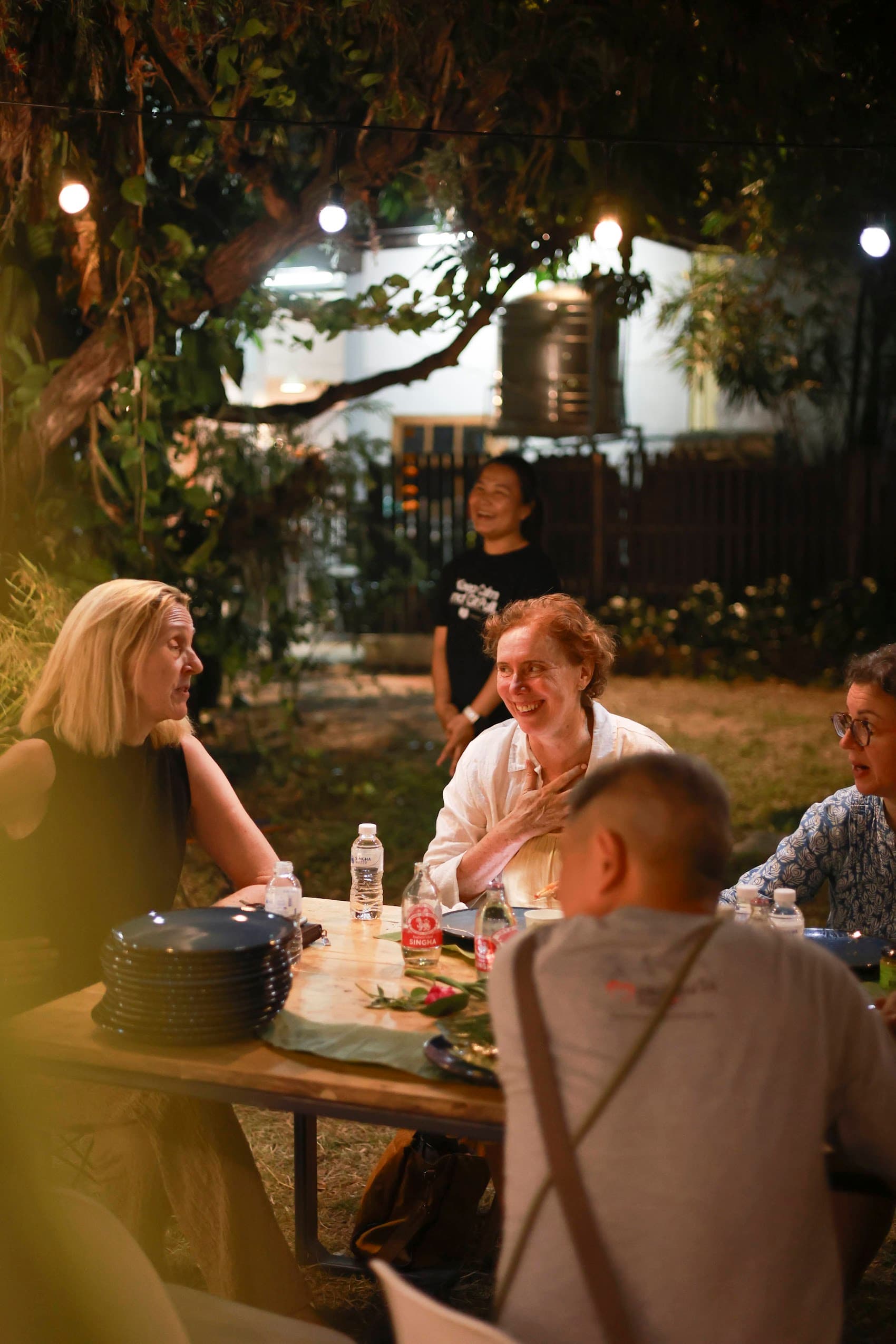 Team celebrating the day