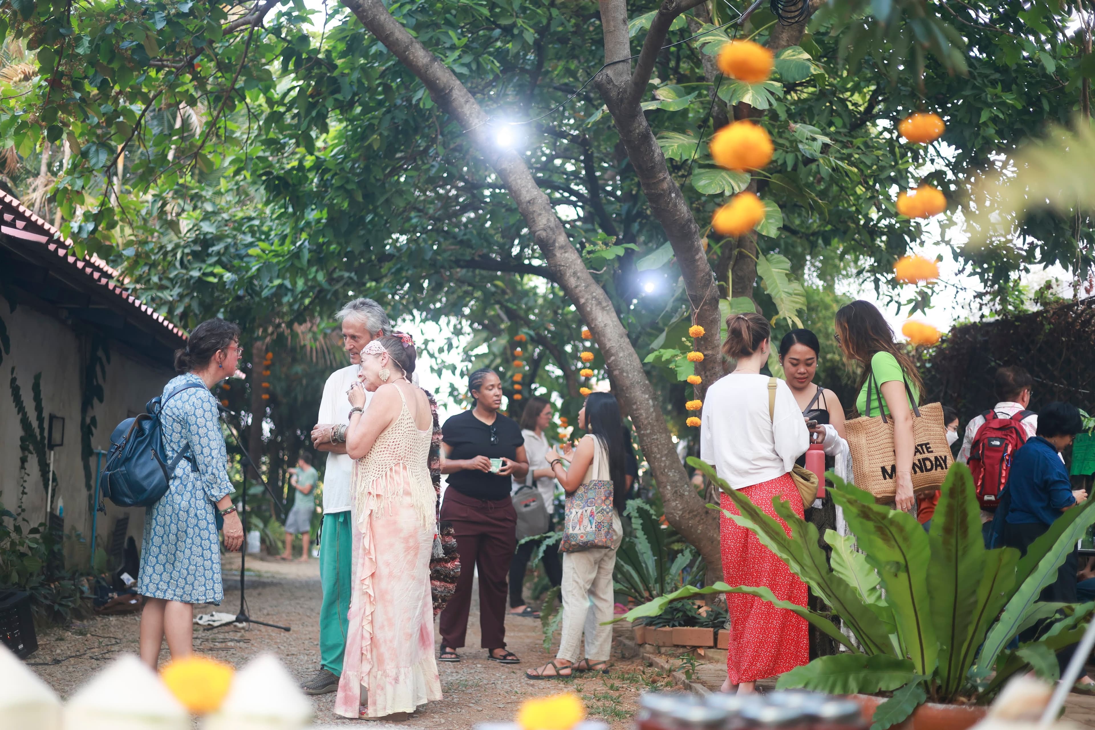 Guests arriving at ClimateFair #1